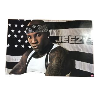 Rare Vintage 2011 Young Jeezy 24 X 36 Poster The Recession Usda Cte Rap Hip Hop