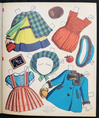 Big ' n ' Easy Dolls ' n ' Clothes for Candy with art by Charlot Byi (Byj) 1949 3