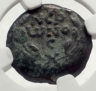 Biblical Jerusalem Saint Paul Nero Porcius Festus Ancient Roman Coin Ngc I70867