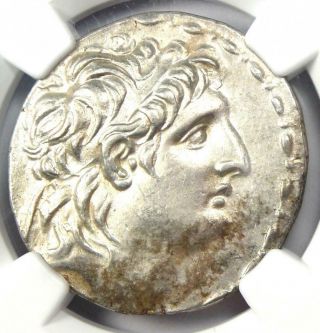 Seleucid Antiochus Vii Ar Tetradrachm Coin 138 - 129 Bc - Certified Ngc Choice Au