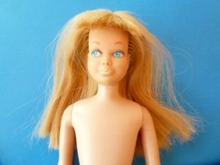 Vintage Nude Blonde Skipper Straight Legs Doll From 1960 