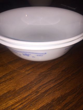 Set Of 2 Corelle Morning Blue Cereal Bowls 3