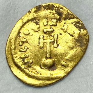 Ancient Byzantine Gold Coin Heraclius - 610 - 641 Ad.  Semissis - Scarce