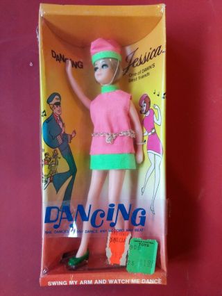 Topper Dawn Doll Dancing Jessica Mib Nrfb