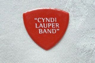 Cyndi Lauper Band Official Guitar Pick (out Of Print)