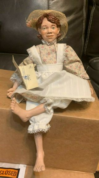 Daddy’s Long Legs Doll " Lucy " 12 " Vintage Rare With Tag And Hat