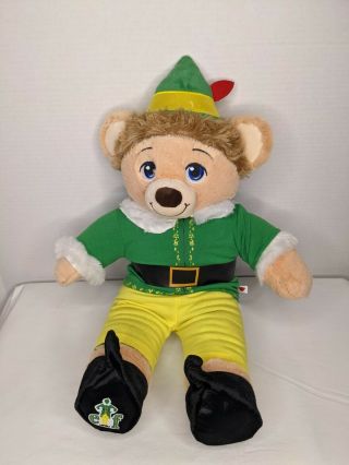 Build A Bear Buddy The Elf Movie Full Outfit Christmas Movie Plush Retired 2016