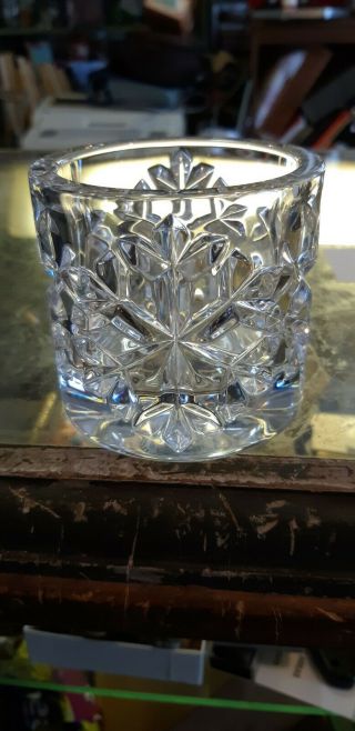Tiffany & Co.  Crystal Candle Holder.