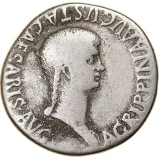 [ 904787] Coin,  Claudius and Agrippina,  Cistophorus,  EF,  Billon,  RPC:2223 2