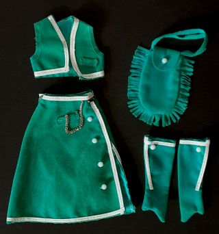 Vintage Barbie Francie Buckaroo Blues Outfit 3449