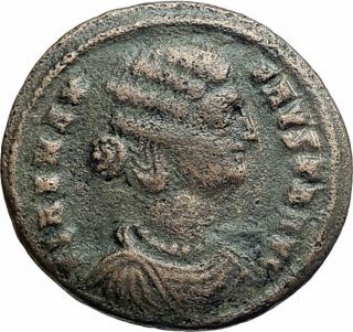 Fausta - Constantine I The Great Wife 325ad Authentic Ancient Roman Coin I79357