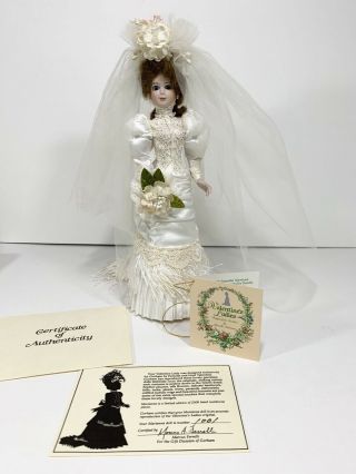 1987 Gorham Valentine’s Ladies Bride Doll Marianna 1001/2500 Pamella Valentine