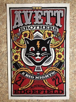 The Avett Brothers Concert Poster Flyer 11x17