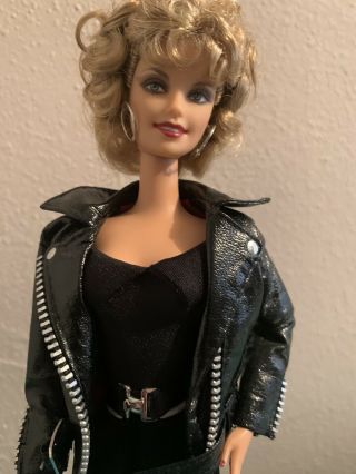 2003 Barbie Collector - Grease 25 Years - Sandy Leather Outfit Doll
