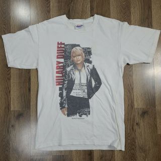Hilary Duff 2004 Most Wanted Tour Concert T - Shirt Merch Size Small