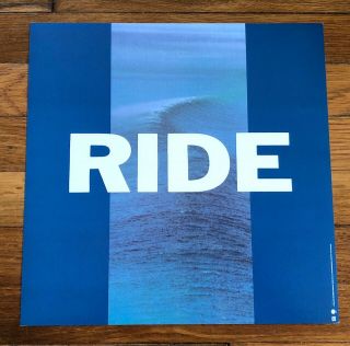 Ride Kaleidoscope Rare Promo 12 X 12 Poster Flat 1991