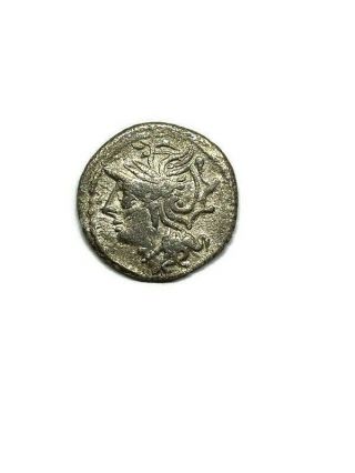 Ancient Roman Republic Denarius.  L.  Appuleius Saturninus.  104 Bc Rome.  Very Fine