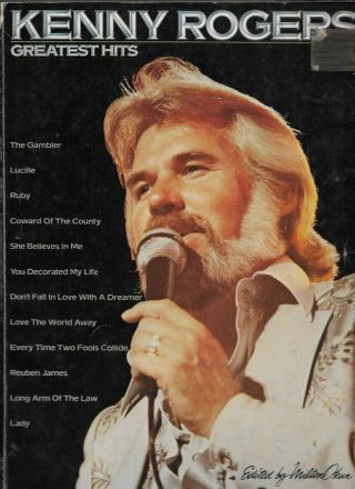Kenny Rogers Greatest Hits Sheet Music Songbook