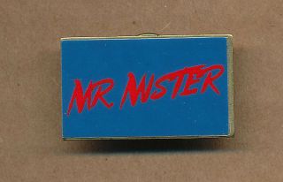 Mr.  Mister Welcome To The Real World Rare Vintage Promo Enamel Pin 