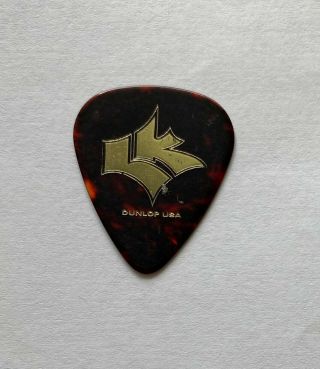 Lenny Kravitz - 2005 Tour Issued Signature Guitar Pick Tortoise & Gold