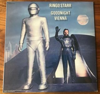 Beatles Ringo Starr Goodnight Vienna Rarer Capitol Reissue Factory