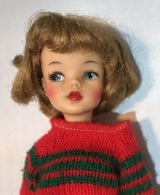 Vintage 1960s Ideal Toy Corp 12 Inch TAMMY Doll Marked BS - 12 3 2