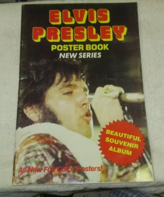 ☆ Vintage Elvis Presley 1977 Full Color Poster Series (vol 2) Large 16.  5x11 "