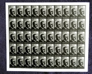 1968 Mexico Scott C339 Martin Luther King Jr.  Airmail Stamp Sheet Mnh