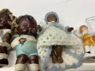 Antique Miniature Bisque German/Japan Dolls of varies types/sizes (Total of 8) 3