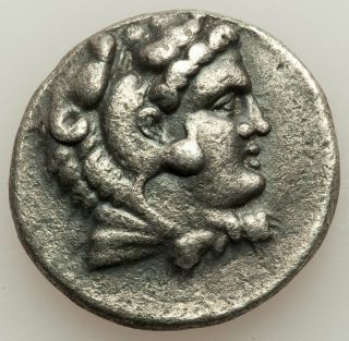 Ancient Greece Macedon Aradus Alexander The Great 336 - 323 Silver Tetradrachm