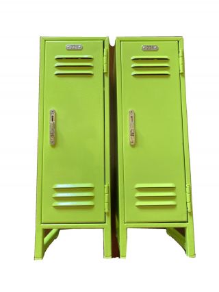 American Girl Green Locker (set Of 2)