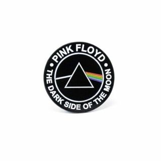 Pink Floyd Dark Side Of The Moon Logo Lapel Pin Metal Enamel Pin - Back Emblem