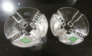 Shannon Crystal Designs Of Ireland Handcrafted Candle Holder With Ta