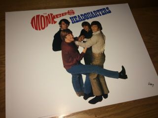 The Monkees Headquarters Album Art Lithograph Print