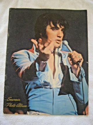 Elvis Presley Souvenir Photo Program Rca Records Exclusive 1971