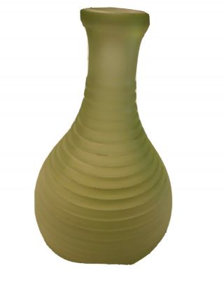 Vintage,  Green Glass Frigidaire Vase,  Cup,  Pitcher Antique 1930s Depression Era