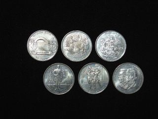Set Of 6 Coins - 500 Commemoratives Greek Drachmas Olympic Games Athens 2004