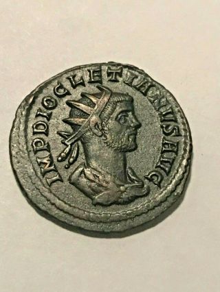 Ancient Roman Empire,  Diocletian 284 - 305 Ad Ae Antoninianus 17255