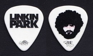 Linkin Park Brad Delson Signature White Guitar Pick 2008 Projekt Revolution Tour
