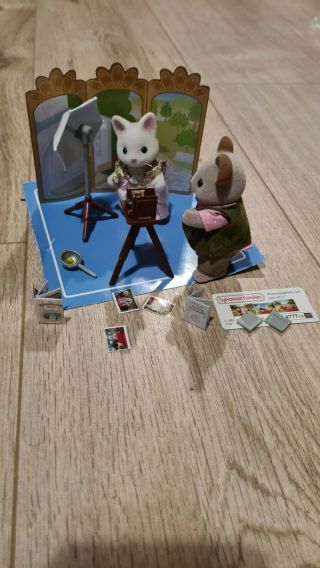 Sylvanian Families Wedding Photographer With Accessories And Figure