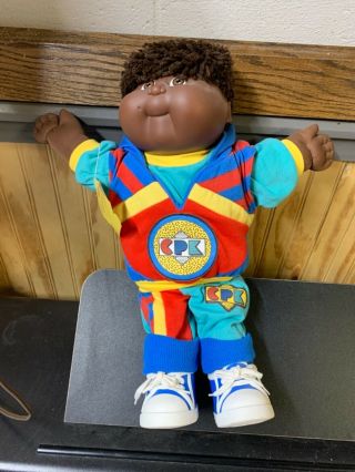 Vintage 1989 Designer Line Cabbage Patch Kids Alexis Ambroise African American