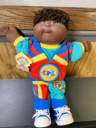 Vintage 1989 Designer Line Cabbage Patch Kids Alexis Ambroise African American 2