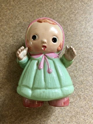 Rare Vintage 3¾ " Celluloid Kewpie Baby Doll Occupied Japan 40 