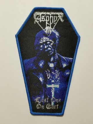 Asphyx Last One On Earth Woven Patch