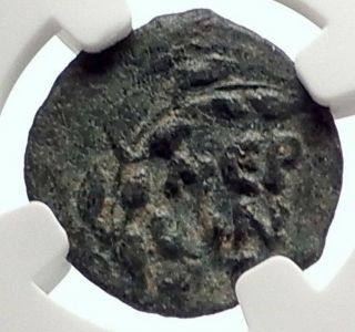 Biblical Jerusalem Saint Paul Nero Porcius Festus Ancient Roman Coin Ngc I70643
