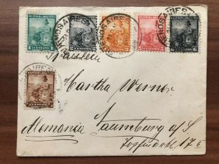 Argentina Old Cover To Germany 1908