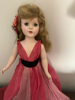 Nr Vintage Nancy Ann Style Show Doll Hard Plastic Walker Nasb 1950’s
