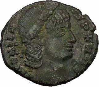 Constans Gay Emperor Constantine The Great Son Roman Coin Glory Of Army I35521