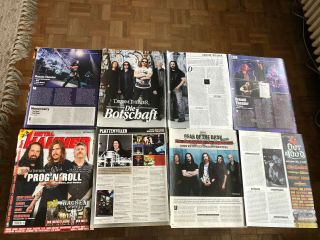Dream Theater John Petrucci James Labrie 85 Great Rare Clippings/poster
