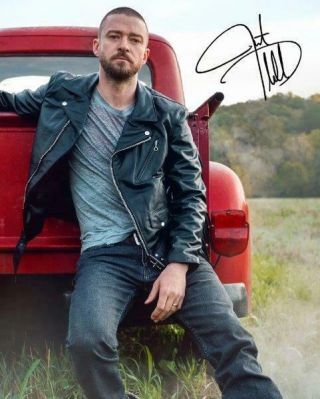 Reprint - Justin Timberlake Hot Signed Autographed 8 X 10 Photo Poster Nsync